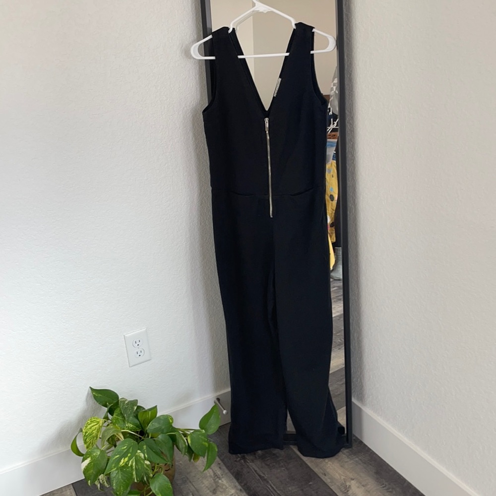 Zara zip up jumpsuit